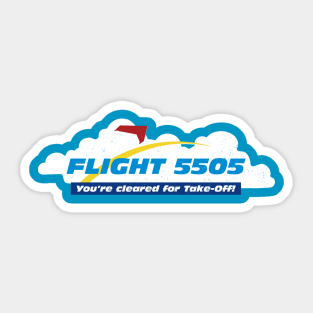 Cleared for Take Off Sticker